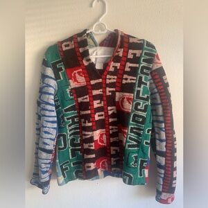 Maison Martin Margiela x H&M Rare Colorful Wool Knit Sweater Women’s Size Small